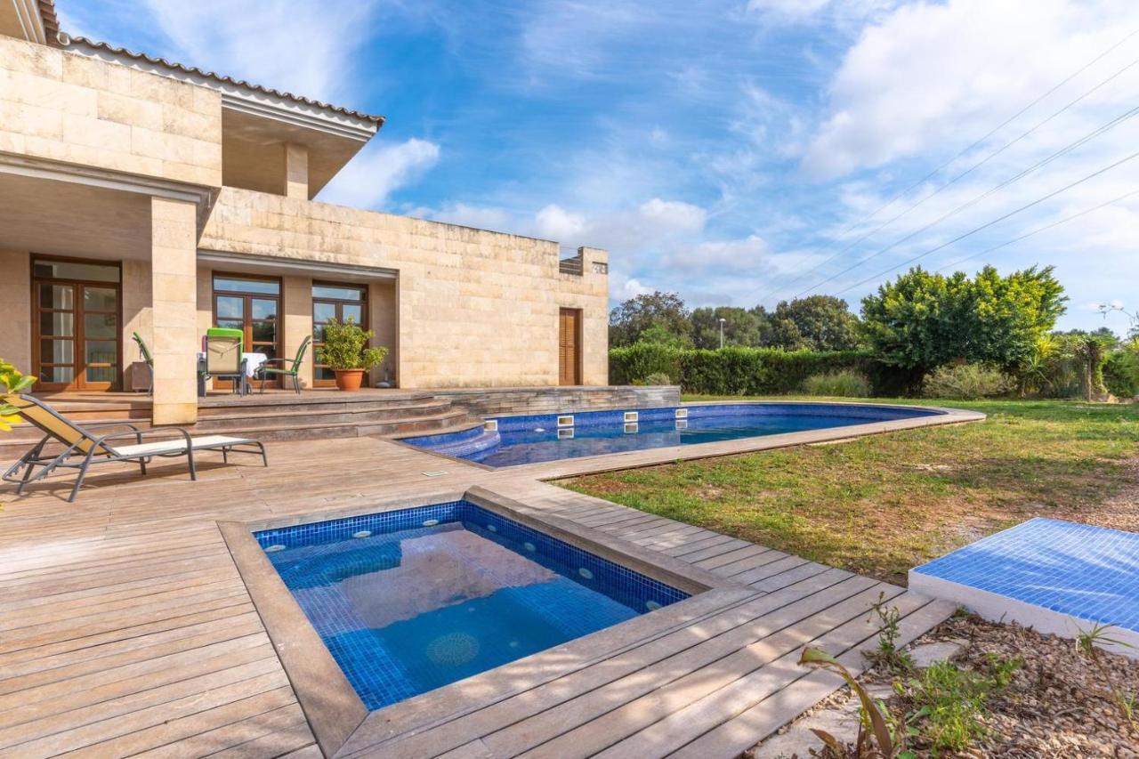 Villa De Lujo Con Piscina, Jacuzzi, Jardin Y Terraza Marratxí المظهر الخارجي الصورة