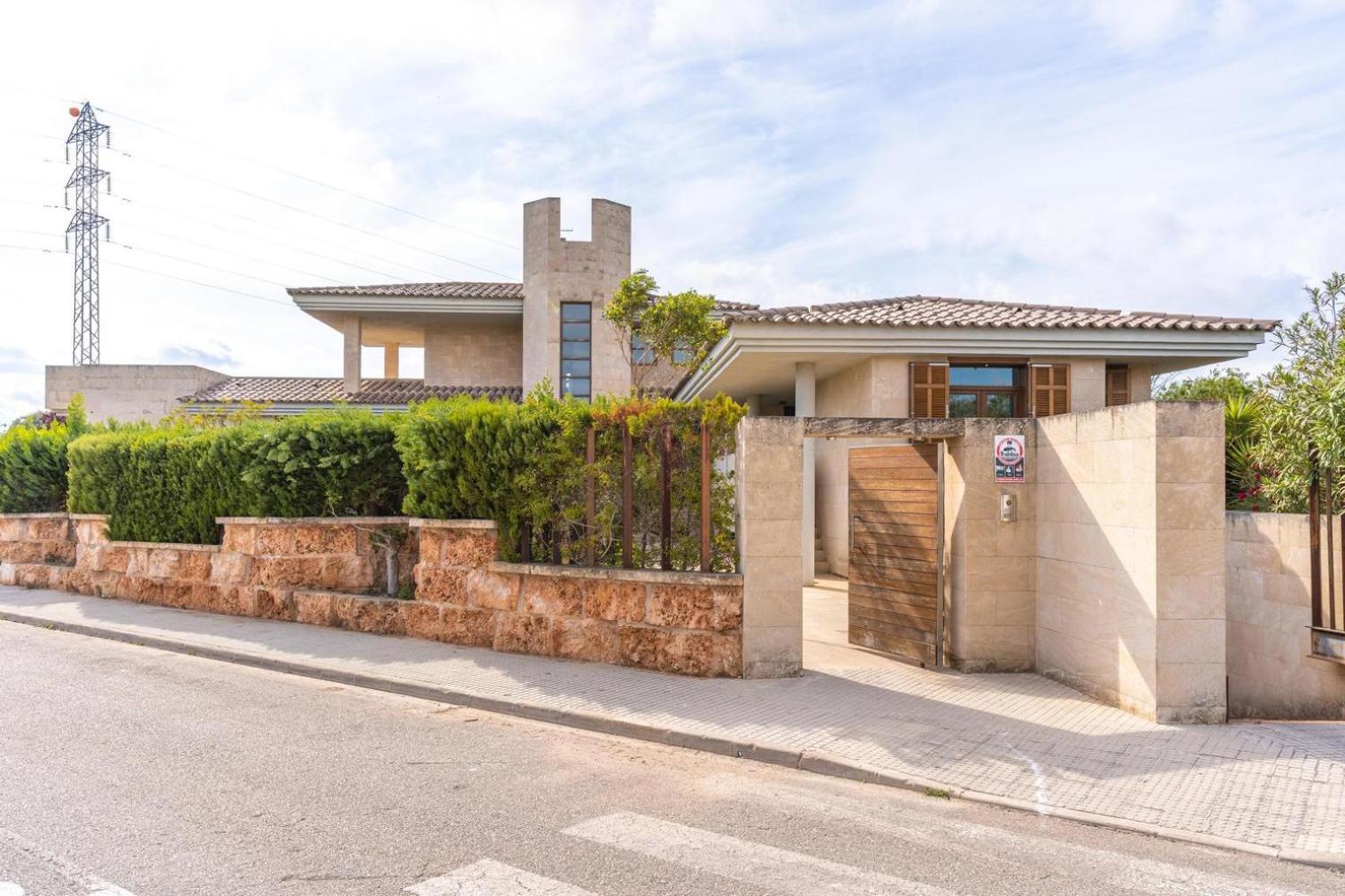 Villa De Lujo Con Piscina, Jacuzzi, Jardin Y Terraza Marratxí المظهر الخارجي الصورة
