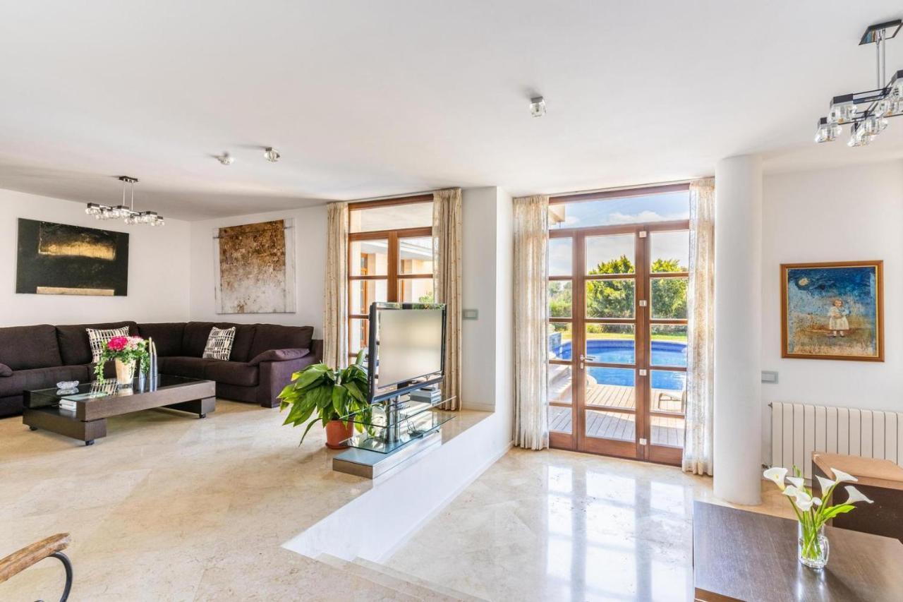 Villa De Lujo Con Piscina, Jacuzzi, Jardin Y Terraza Marratxí المظهر الخارجي الصورة