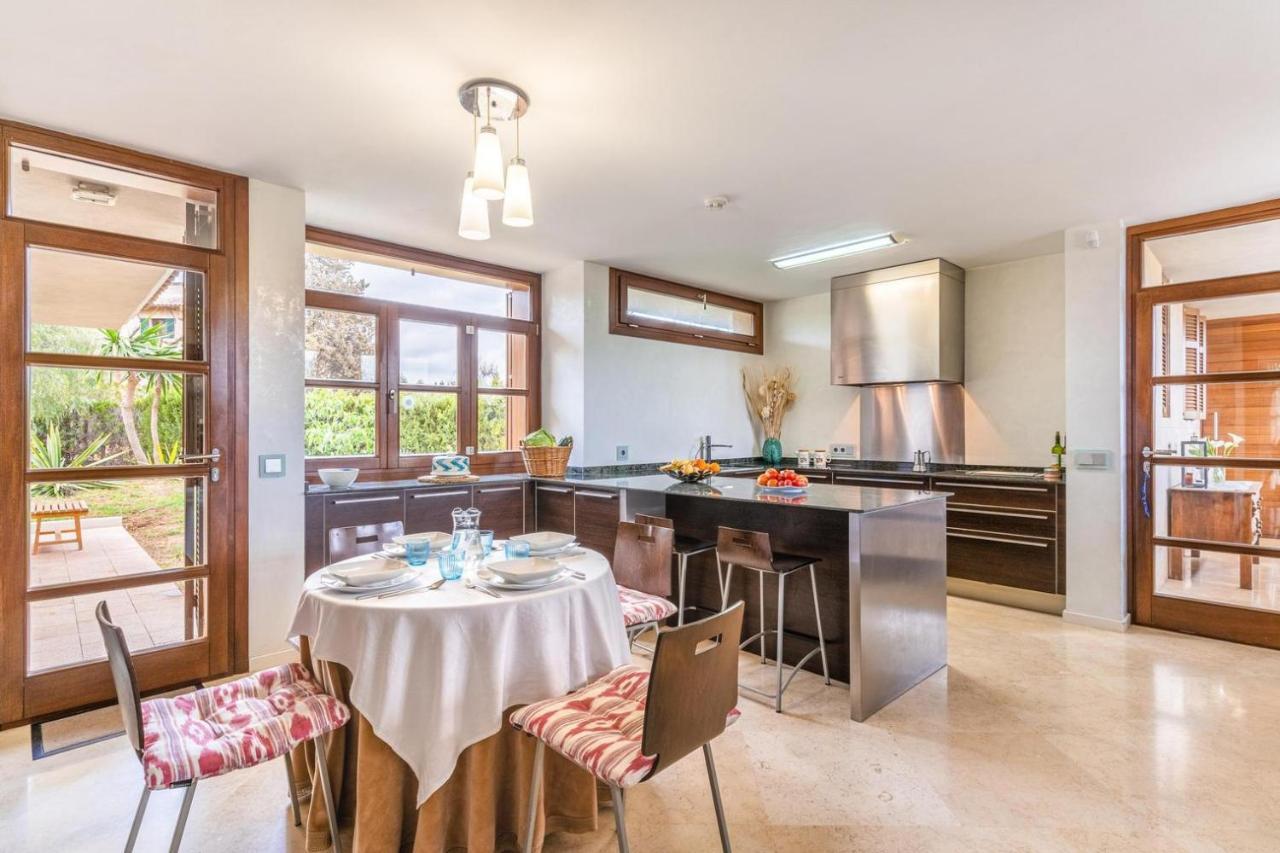 Villa De Lujo Con Piscina, Jacuzzi, Jardin Y Terraza Marratxí المظهر الخارجي الصورة
