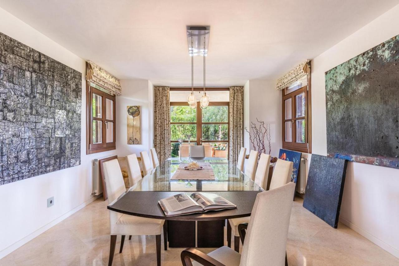 Villa De Lujo Con Piscina, Jacuzzi, Jardin Y Terraza Marratxí المظهر الخارجي الصورة