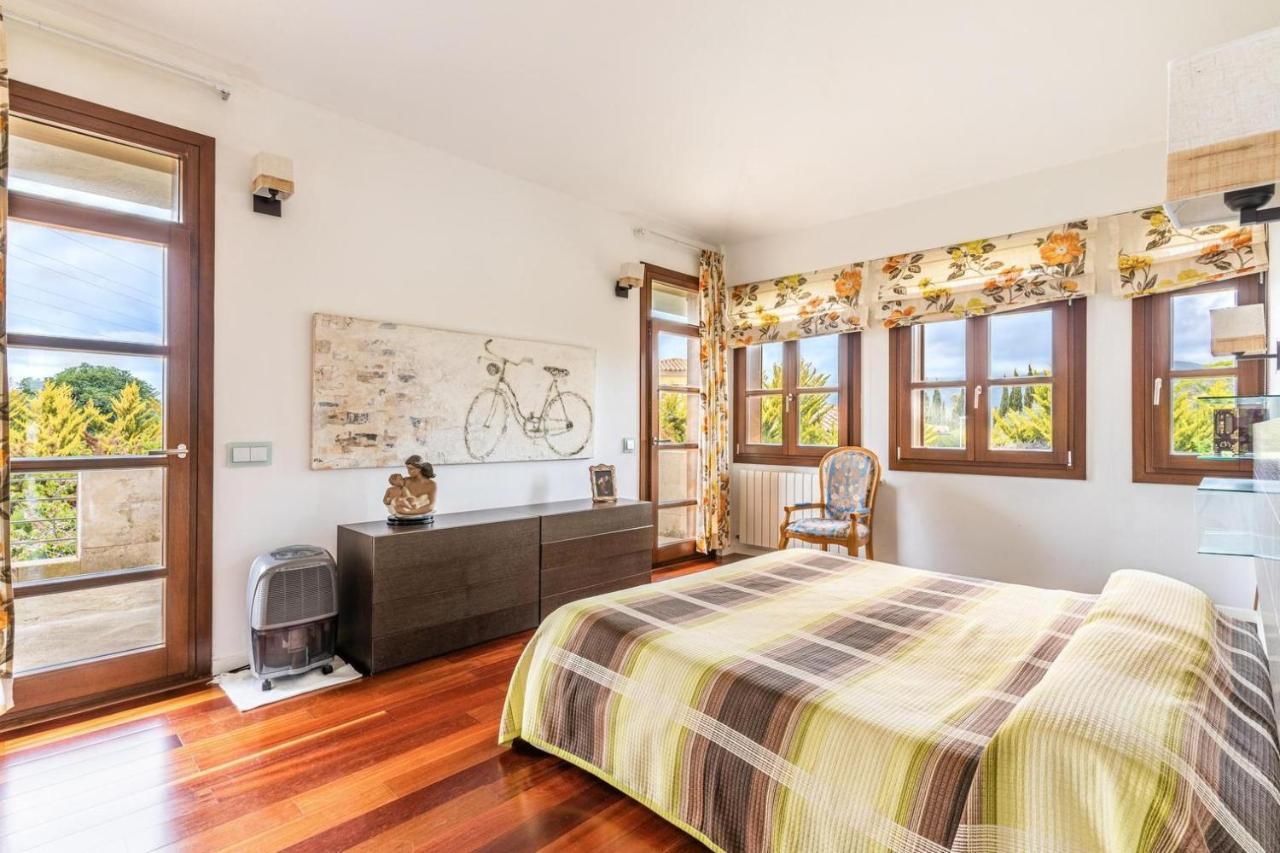 Villa De Lujo Con Piscina, Jacuzzi, Jardin Y Terraza Marratxí المظهر الخارجي الصورة